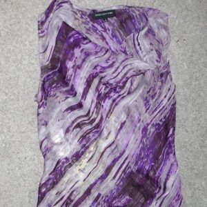 Jones New York Cowl Neck Sleeveless Summer Top